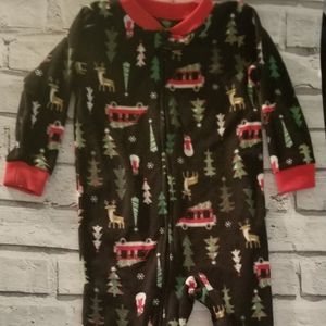 Boys 24th month foot pajamas